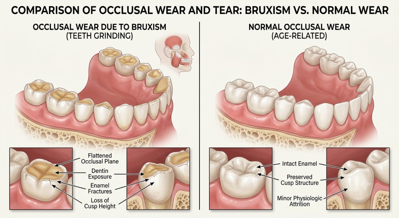 Can stress cause teeth grinding explained by dentist at The White Dental Practice, your 'dental clinic near me', in Mankapur Nagpur