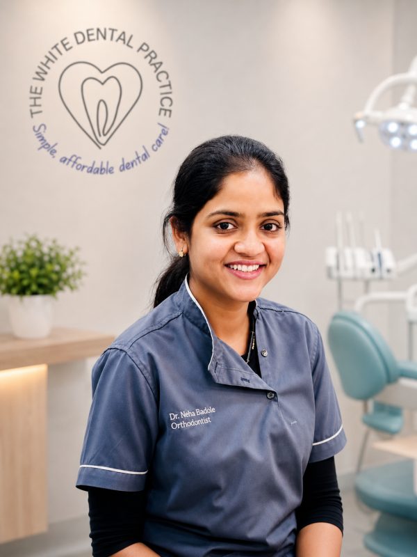 Dr Neha Badole, Orthodontist at The White Dental Practice, dental clinic near me in Mankapur Nagpur
